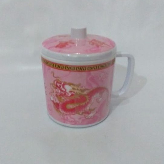 Mug melamine motif naga (besar)