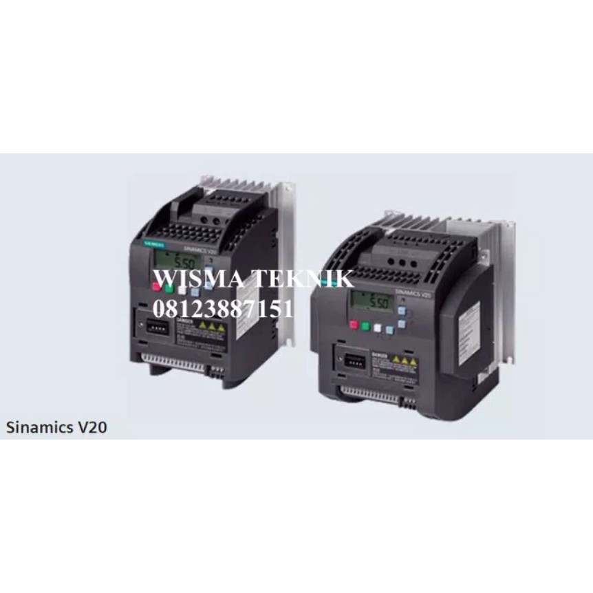 INVERTER SIEMENS 3P 2.2 KW SINAMICS V 20 6SL3210-5BE22-2UV0