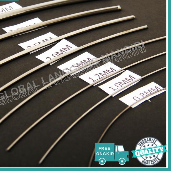 ✬ KAWAT STAINLESS SOFT 1.0-1.5MM (201) (1KG) / KAWAT STAINLESS LUNAK - 1.5MM ➯