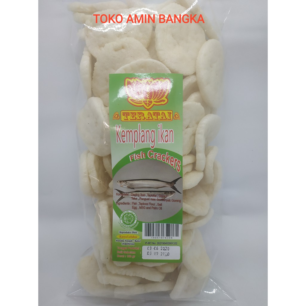 

Kerupuk Kempelang Cap Teratai