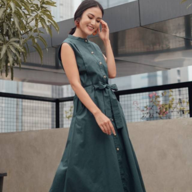 Maven Amelie Dress (Jade Green)