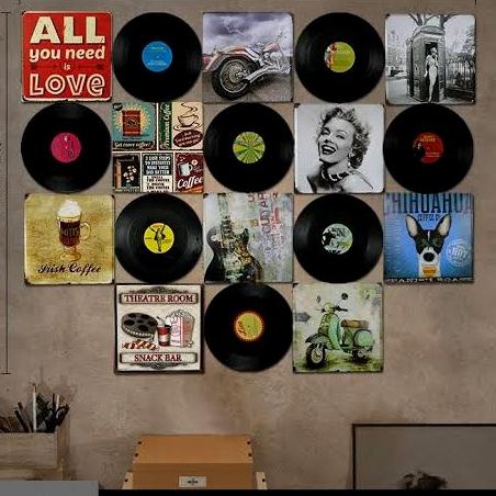 VYNIL DEKORASI / PIRINGAN HITAM 12 INC / RANDOM PROMO