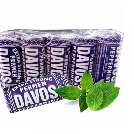 

F9V Davos Permen Roll 22gr isi 10pcs/Permen/Makanan/Kembang Gula/Camilan➯♛ (Ready Stock)Murah banget ➯