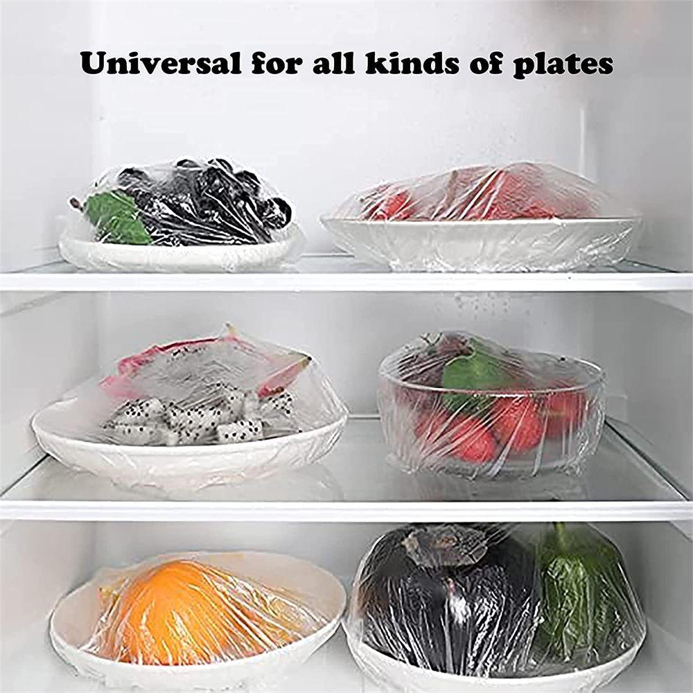 TOP Bowl Cover Reusable 100Pcs Food Fresh Reusable Stretch Suction Bulat Persegi Tutup Silikon