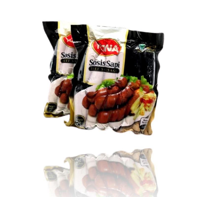 Yona Sosis Sapi 500gr / Sosis Sapi Sausage