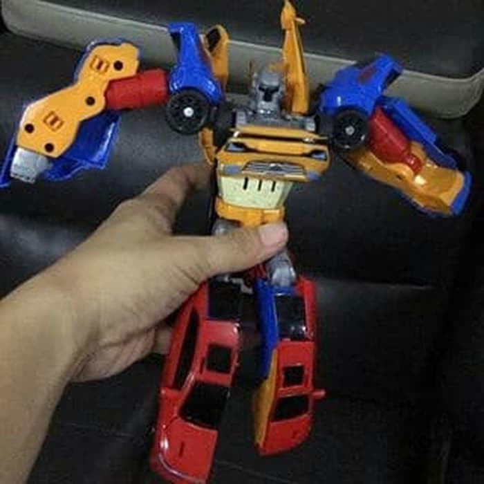 Tobot Mini Tritan Xyz Mobil Bisa Jadi Robot Besar