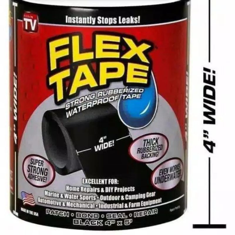 Flex Tape Lakban Super Kuat Anti Bocor Anti Air Magic Tape