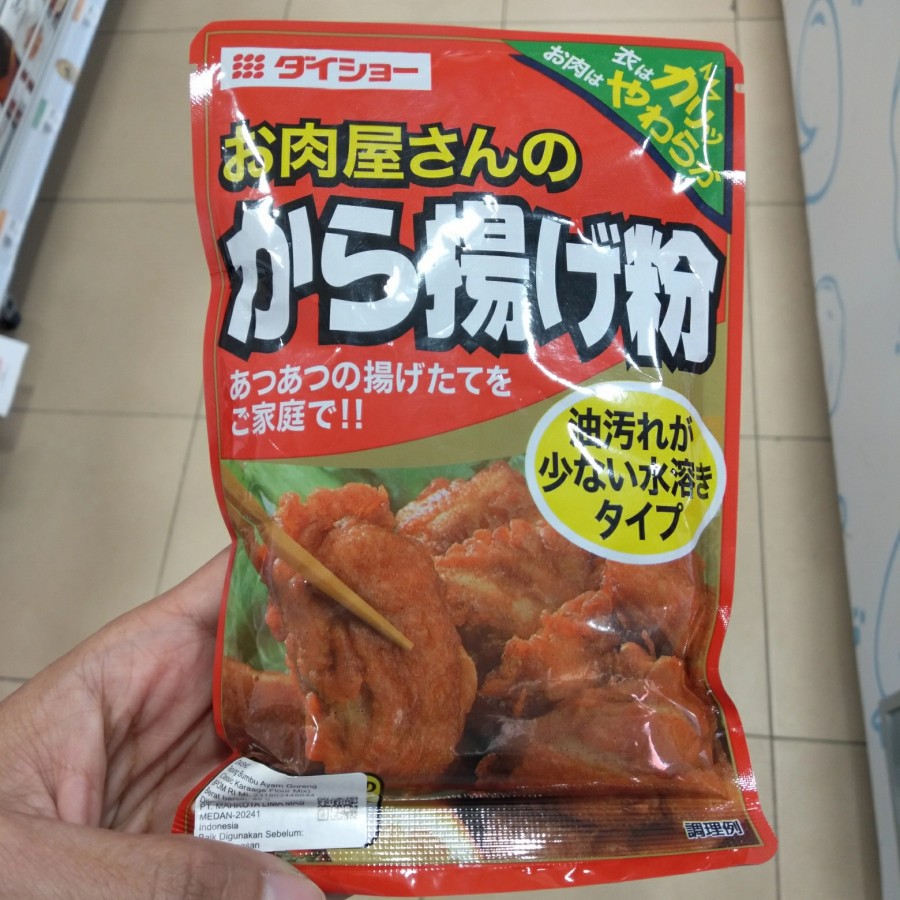 

Daisho Tepung Bumbu Ayam Goreng 80gr/Daisho Classic Karaage Flour Mix