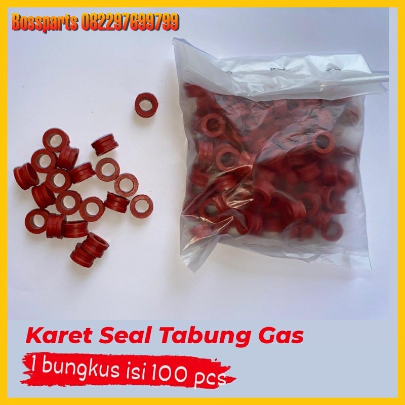 Karet Rubber Seal Tabung Gas LPG (Grosir 100pcs) / Karet Regulator Gas (Grosir 100pcs)