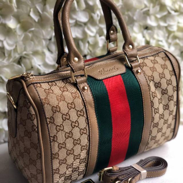 GUCCI BOSTON TAS WANITA IMPORT PREMIUM MURAH