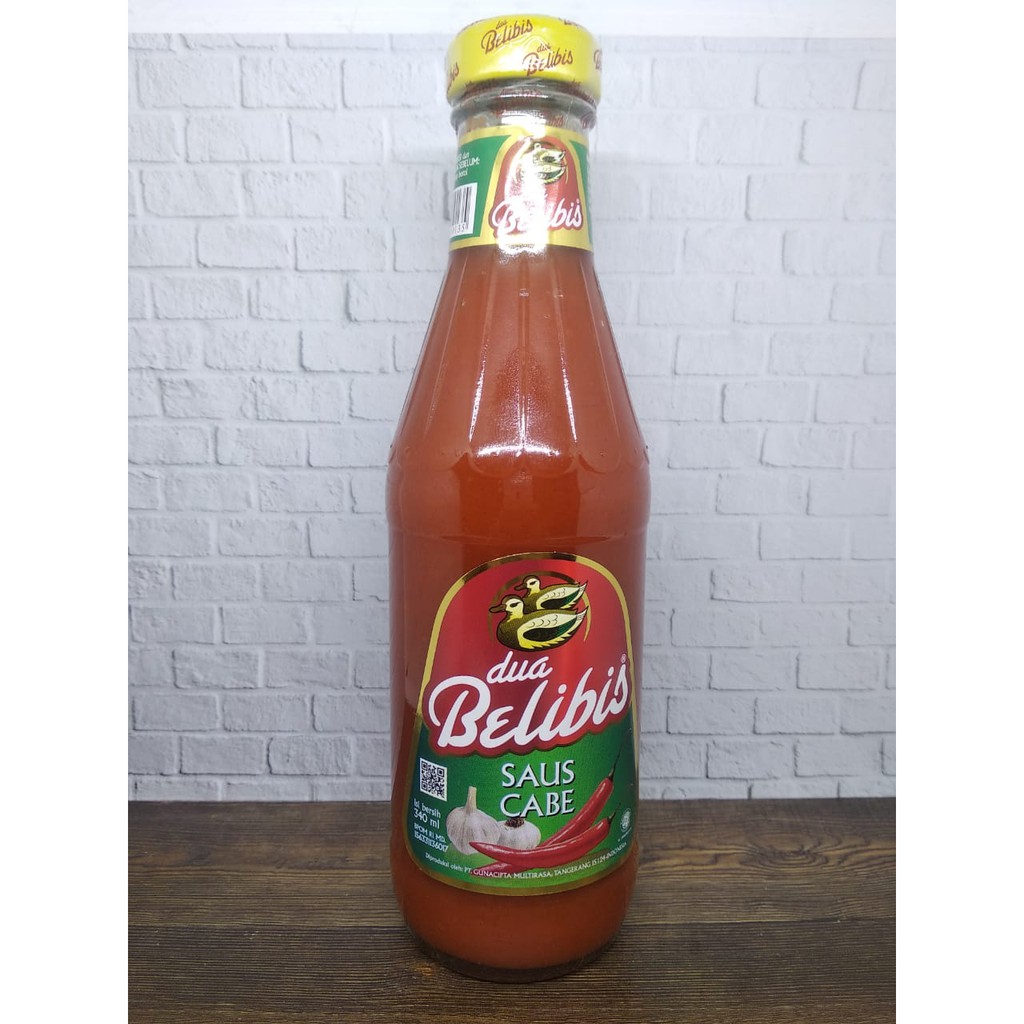 

Saus Cabe 2 Dua Belibis Botol Kaca 340 ml