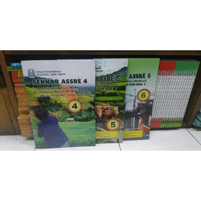 Buku Paket Sekkar Assre Kelas 1 2 3 4 5 6 Sd Buku Paket Bahasa Madura Shopee Indonesia
