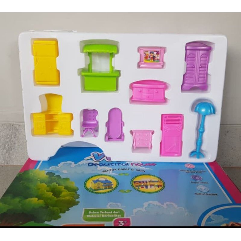 Mainan rumah vilalaku/ mainan rumahan/mainan rumahan cwek