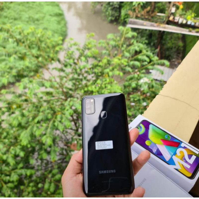 Samsung Galaxy M21 Ram 4gb Rom 64gb Second Shopee Indonesia