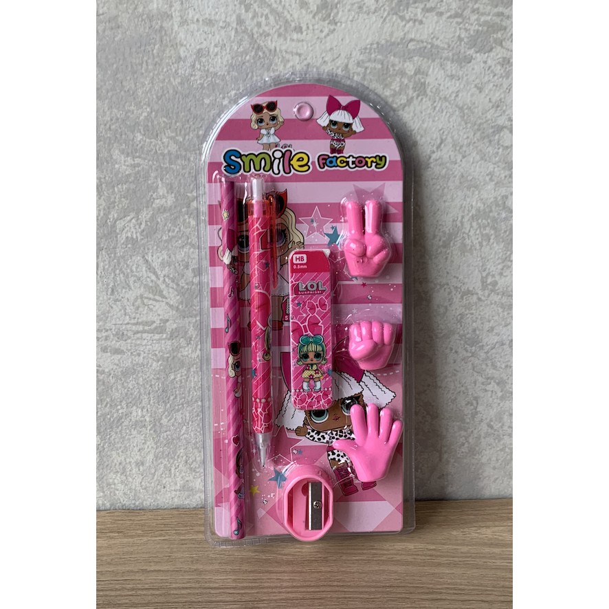 

Stationery Set - Perlengkapan Alat Tulis Set Packaging Plastik