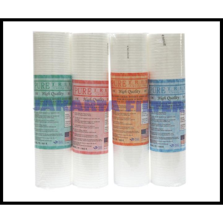 CARTRIDGE FILTER AIR / WATER FILTER 10INCH PURETREX - 01 MICRON
