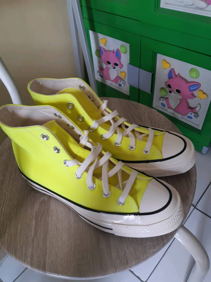 funky converse high tops