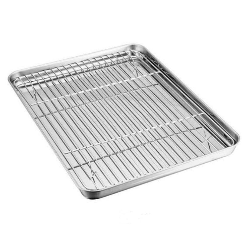 cooling rack kue dan tatakan minyak calling rak tempat mengeringkan kue