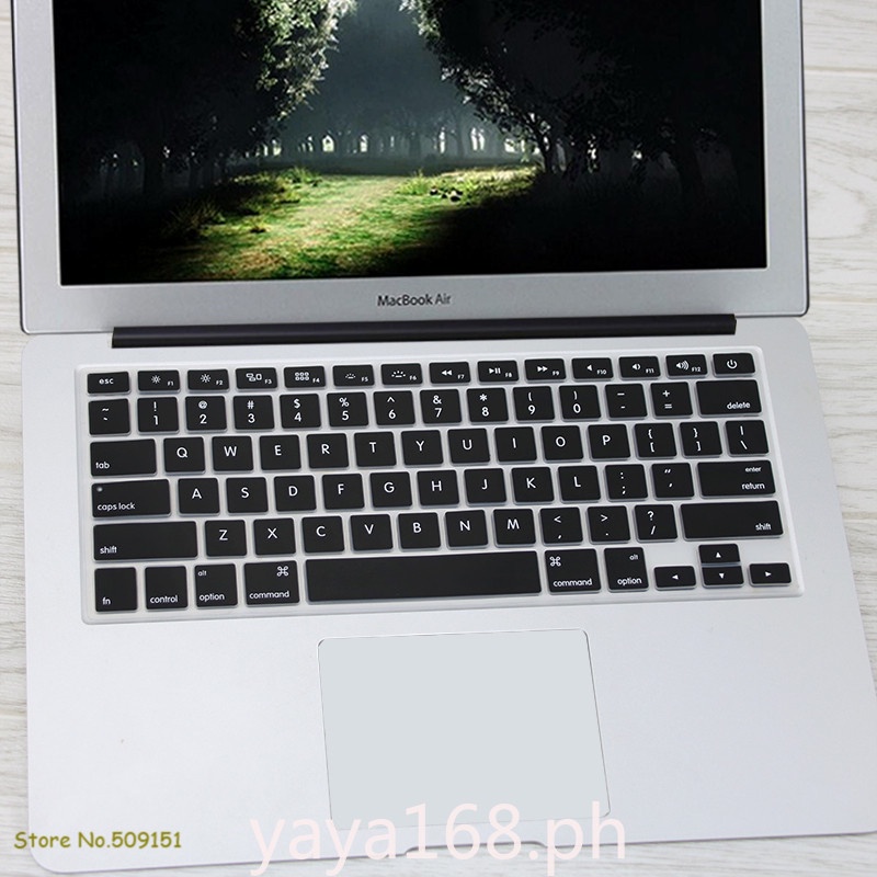 Skin Pelindung Keyboard Bahasa Inggris Untuk Apple Mac MacBook Pro 13 15 17 Air Retina13 A1466 A1369 A1502 A1278 A1398