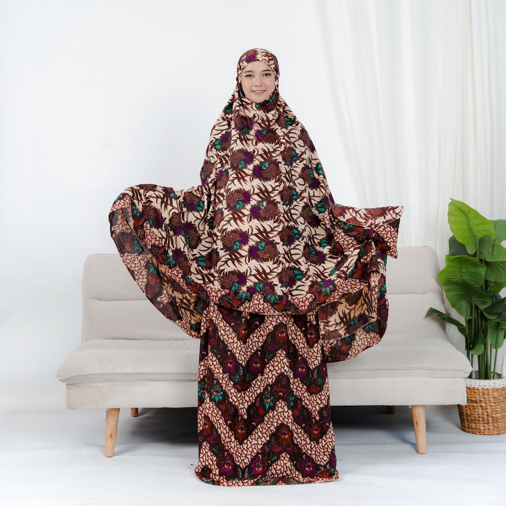 Mukena Dewasa Bali Rempel Size Big Jumbo