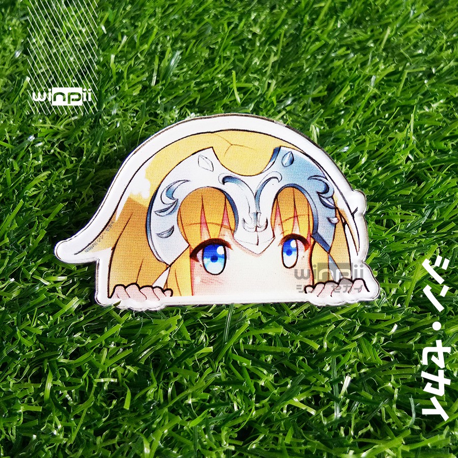 Pin Akrilik Jeanne D Arc Anime Fate Apocrypha