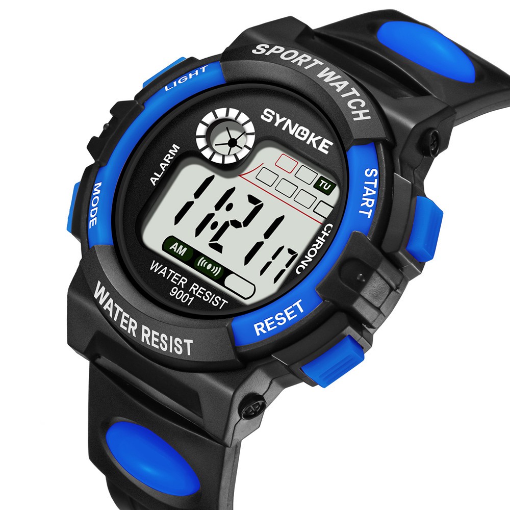 Jam Tangan Digital Anak Pria Cowok Cewek SYNOKE ORIGINAL Water resist