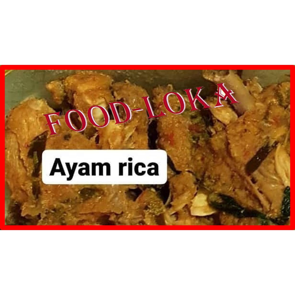 

Ayam Masakan Khas Manado Siap Saji 1/2 ekor Woku - Rica - Cabe Ijo - Opor - Bumbu RW - Tinorangsak