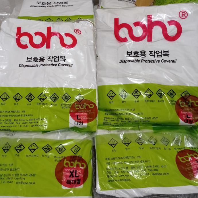 apd boho hazmat murah - XL