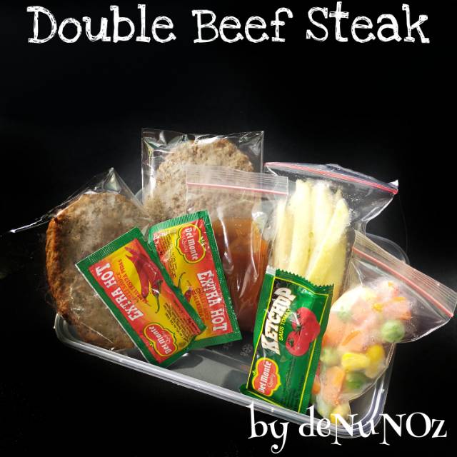 

Double Beef Steak, 2 beef steak