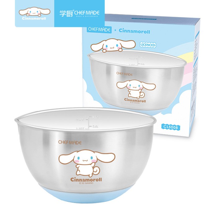 Chefmade CL5008 Cinnamoroll stainless mixing bowl /mangkok kocok kue/ bowl mixing adonan