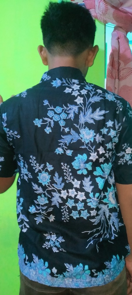 {dua Warna} - Batik Couple Keluarga - Bisa Cod - Couple Batik Indonesia Sarimbit Gamis Familly