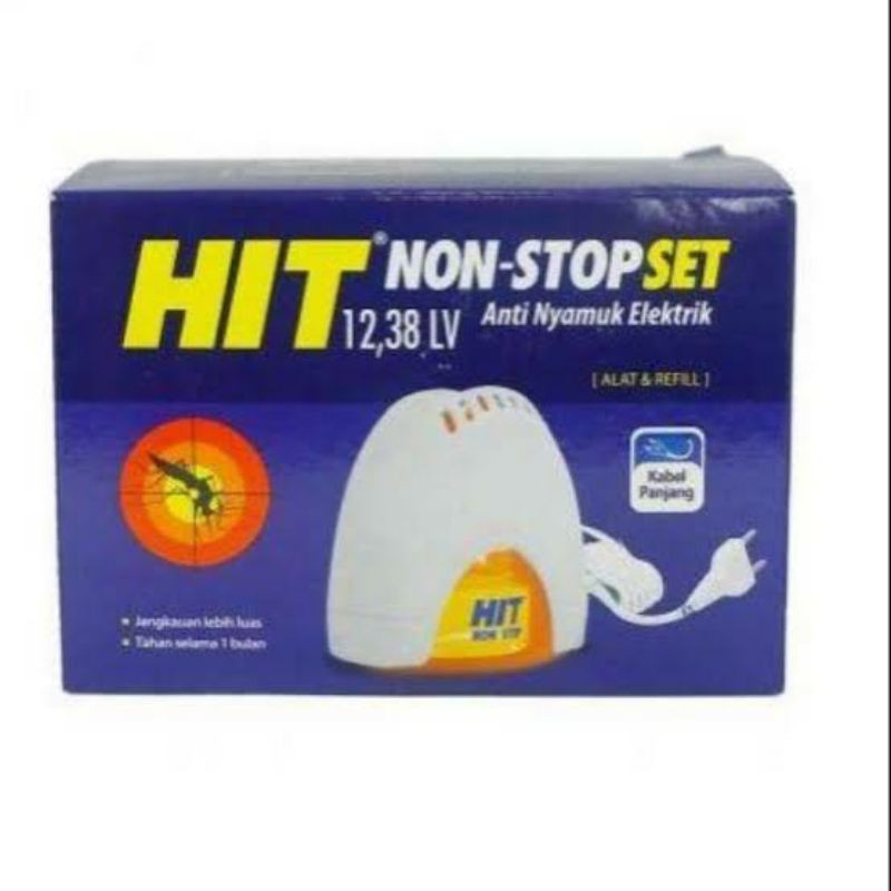 HIT ELECTRIC GOOD KNIGHT NON STOP EKONOMIS SET Alat + Refill