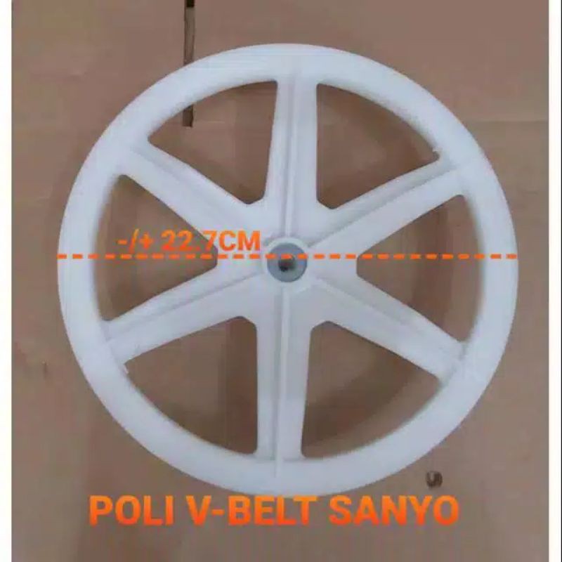 Pully V-BELT Mesin Cuci SANYO