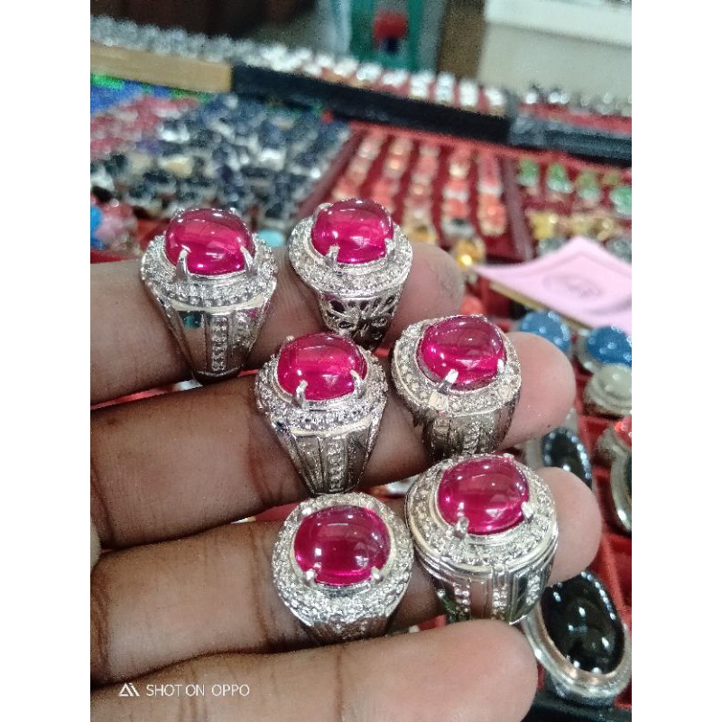 BATU CINCIN MERAH ROSE BANGKOK
