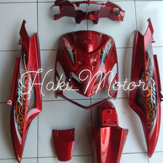 FULL BODY ALUS MIO SMILE MERAH MAROON