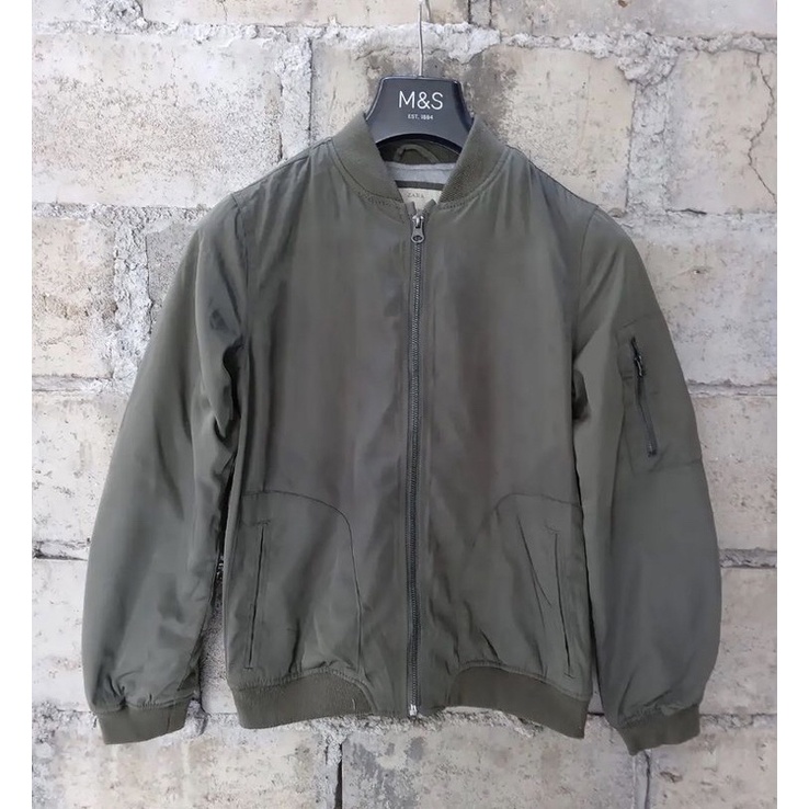 Jaket  second boomber Zara original