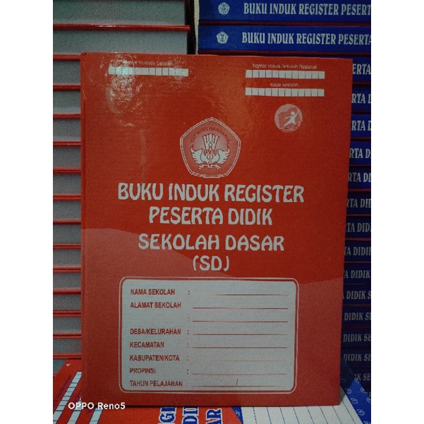 

BUKU INDUK REGISTER PESERTA DIDIK SISWA SD K13