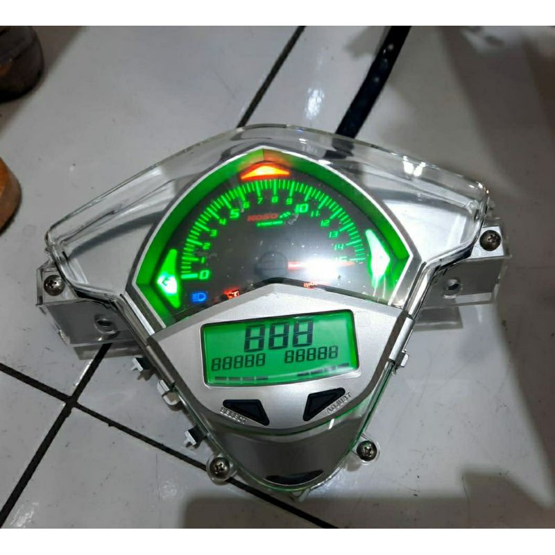 Speedometer digital motor Honda beat lama karbu merk koso asli harga