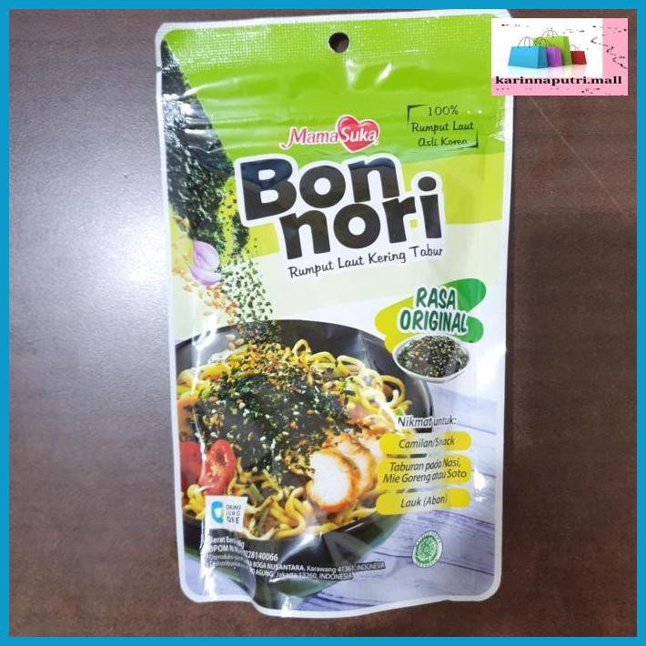

E5Ewsfg- Mamasuka Bon Nori Rumput Laut Kering Rasa Original 60Gr 78Itjyhf-