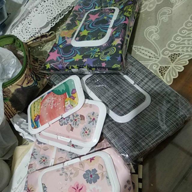 Flip Top Tisu Basah/flap Tisu Basah
