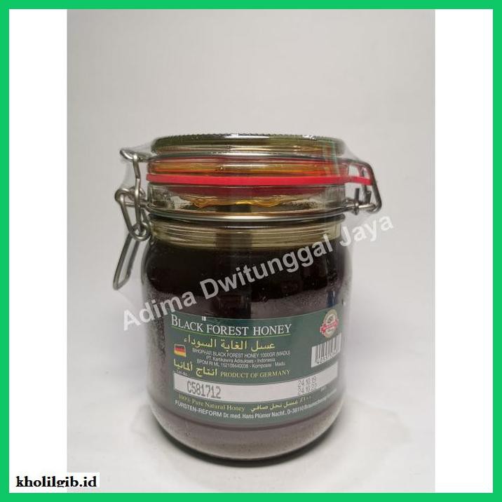

MADU-MINUMAN- MADU BIHOPAR BLACK FOREST 1 KG / BIHOPHAR BLACK FOREST HONEY 1000 GR -ASLI-BUKAN-KAWE-