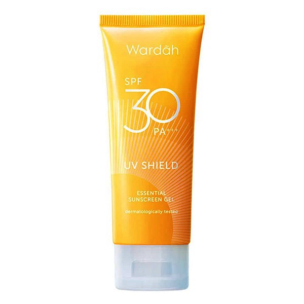 Wardah Sun Care Sunscreen Gel SPF 30 | Kemasan Baru UV Shield Essential Gel SPF 30 PA+++ Sunblock