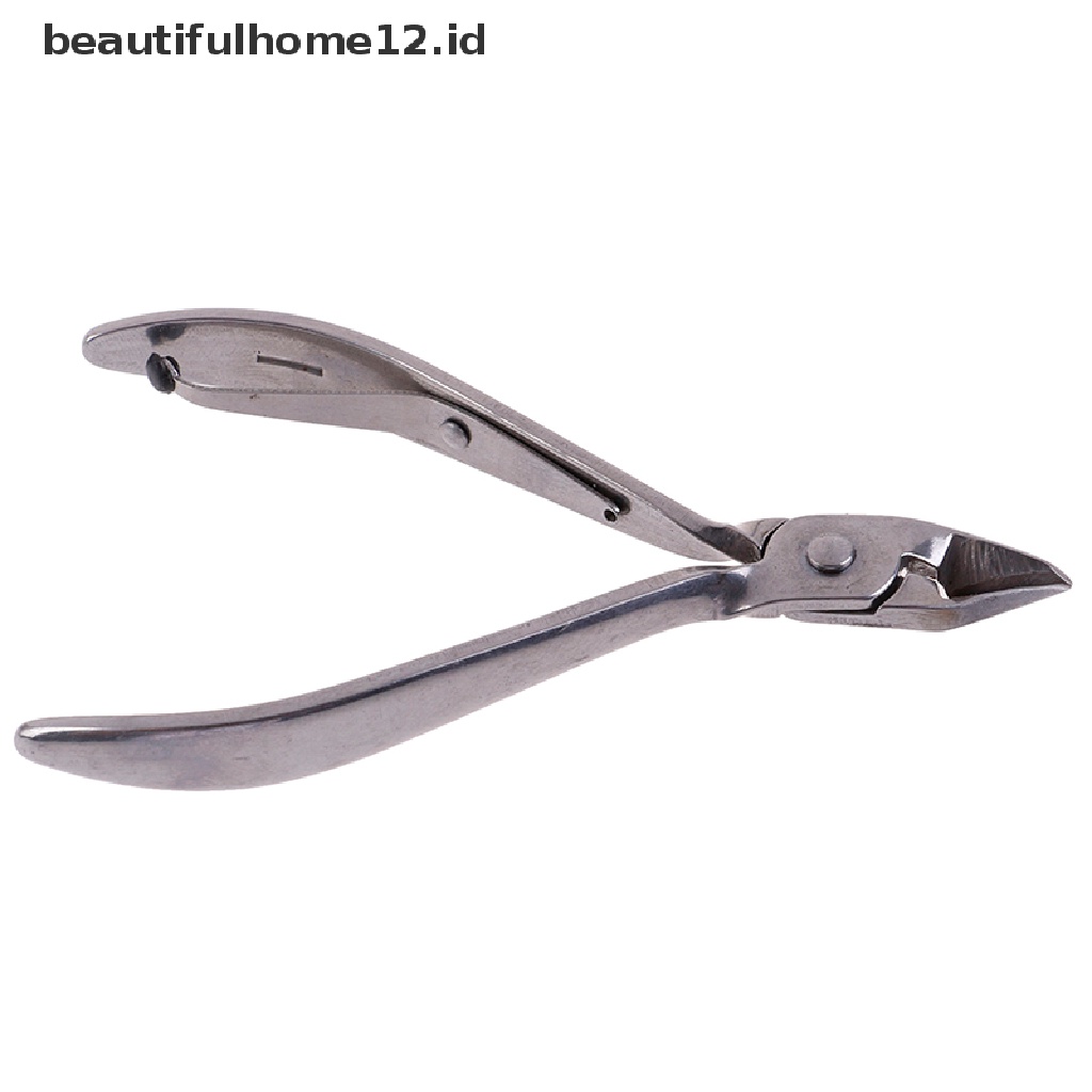 【beautifulhome12.id】 Nail Art Cuticle Nipper Cutter Clipper Manicure Pedicure Stainless Steel Tools A  .