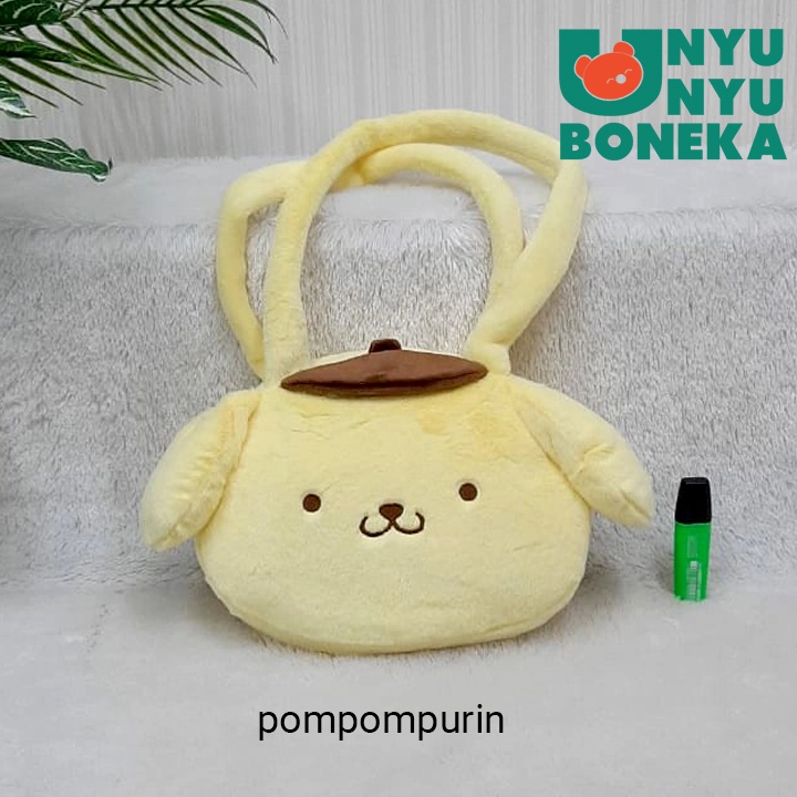 Tas sandang slempang melody cinnamorol pompompurin kirby tas tenteng