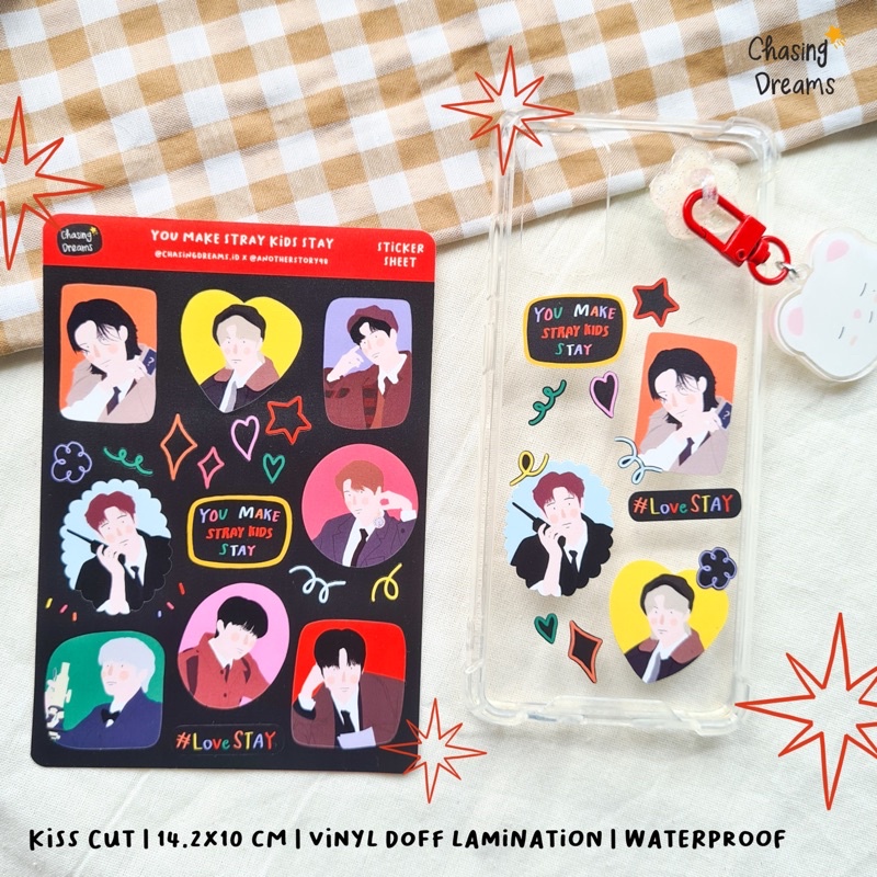 

Chasingdreams - Stray Kids Lovestay Sticker Sheet