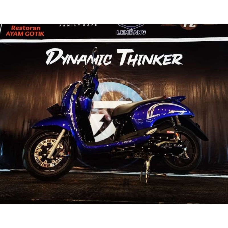 striping prestige scoopy transparan