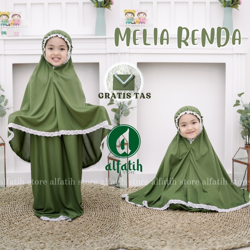 MUKENAH ANAK MELIA RENDA GRATIS TAS RUKUH ANAK RUKU ANAK PERLENGKAPAN SHOLAT ANAK MUKENA AMPLOP TELEKUNG ANAK MUKENAH BALI MUKENA POLOS RENDA Fashion Muslim Anak Mukena Anak-Anak Terbaru MUKENA ANAK USIA 5-7 TAHUN