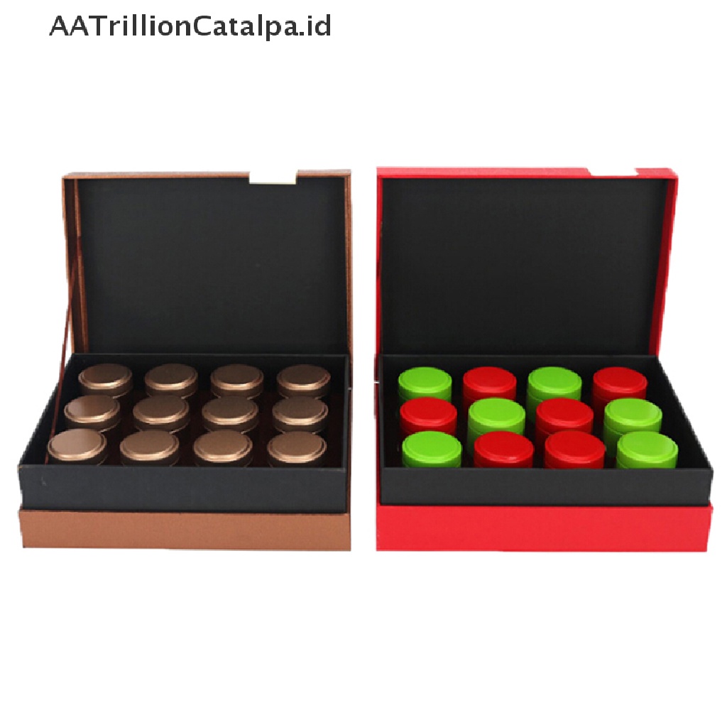 (AATrillionCatalpa) Kontainer Kedap Udara Anti Bau Bahan Timah Untuk Herbal