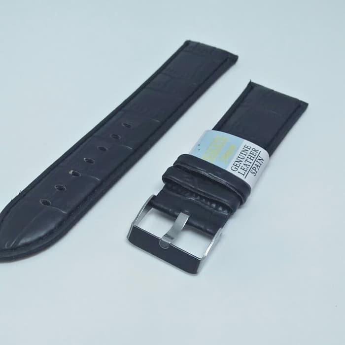 strap 24mm genuine leather tali jam tangan murah