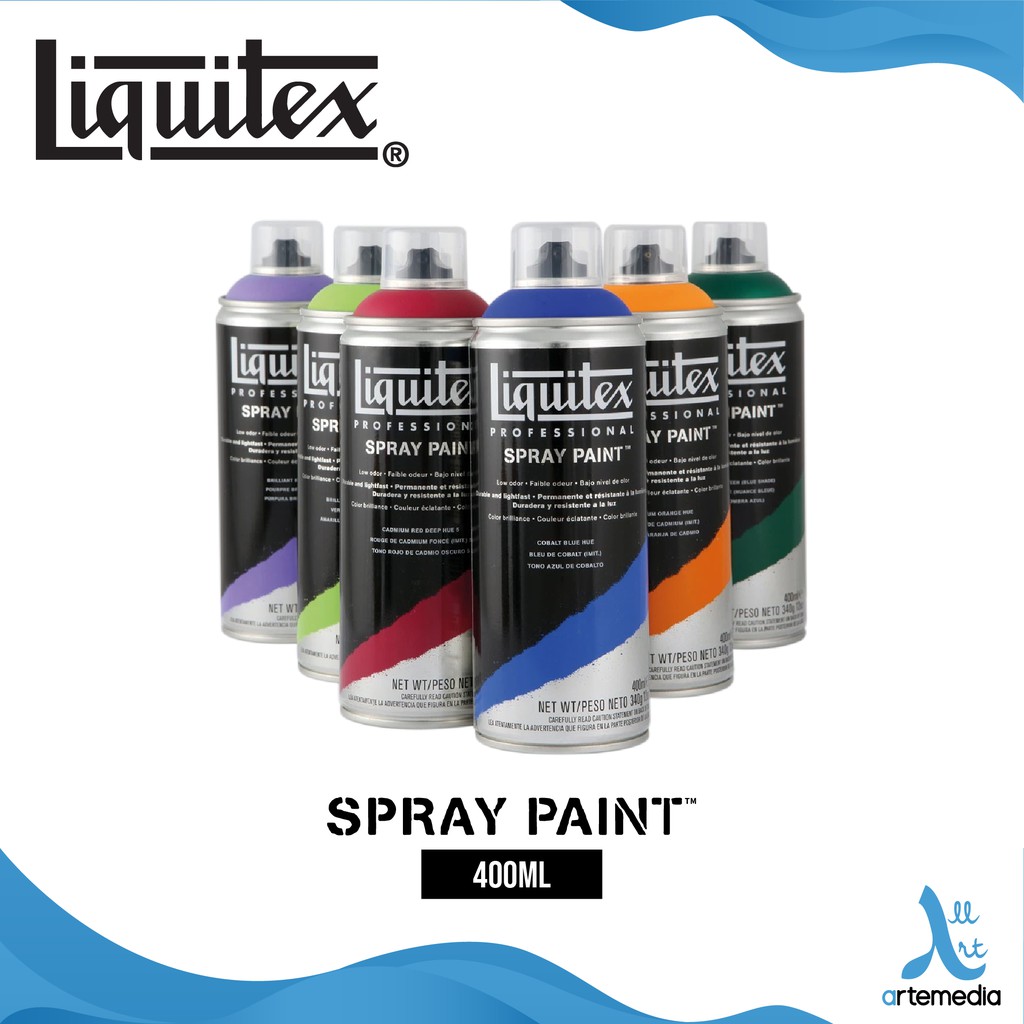 

Liquitex Spray Paint 400ml Acrylic Color - 02/02